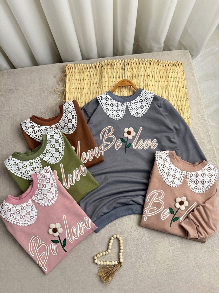 عکس بلوز گیپور LOVE - شماره 1